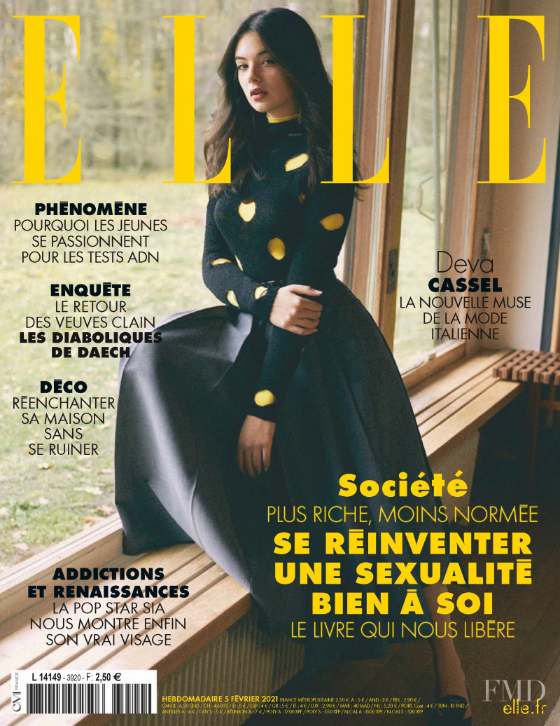  featured on the Elle France cover from February 2021