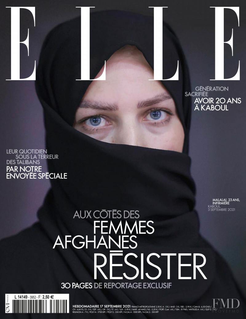  featured on the Elle France cover from September 2021