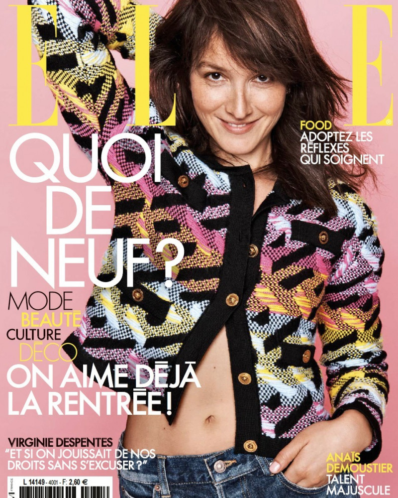 Anaïs Demoustier  featured on the Elle France cover from August 2022