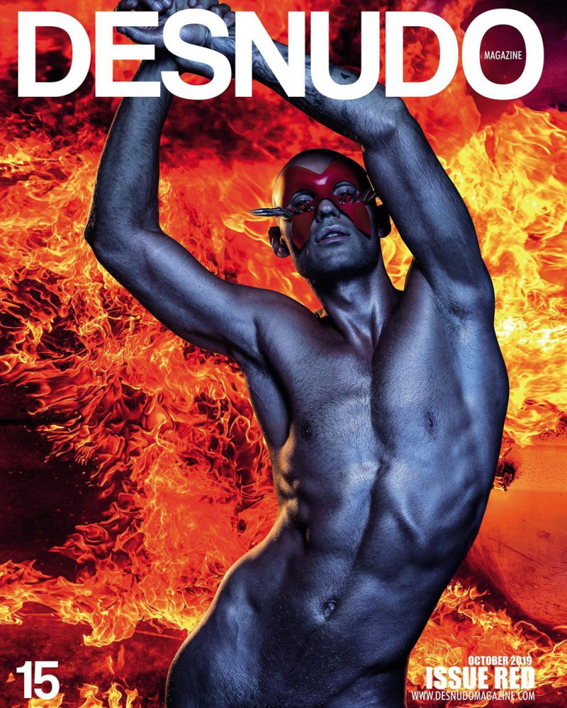  featured on the Desnudo Magazine cover from October 2019