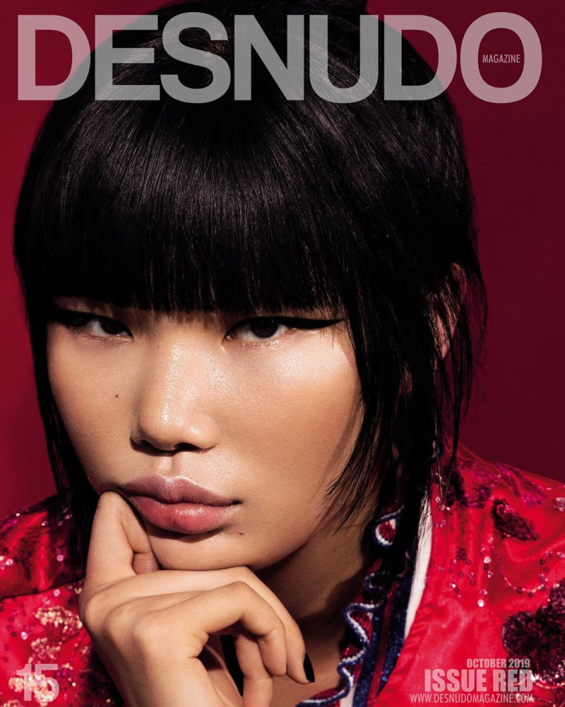  featured on the Desnudo Magazine cover from October 2019