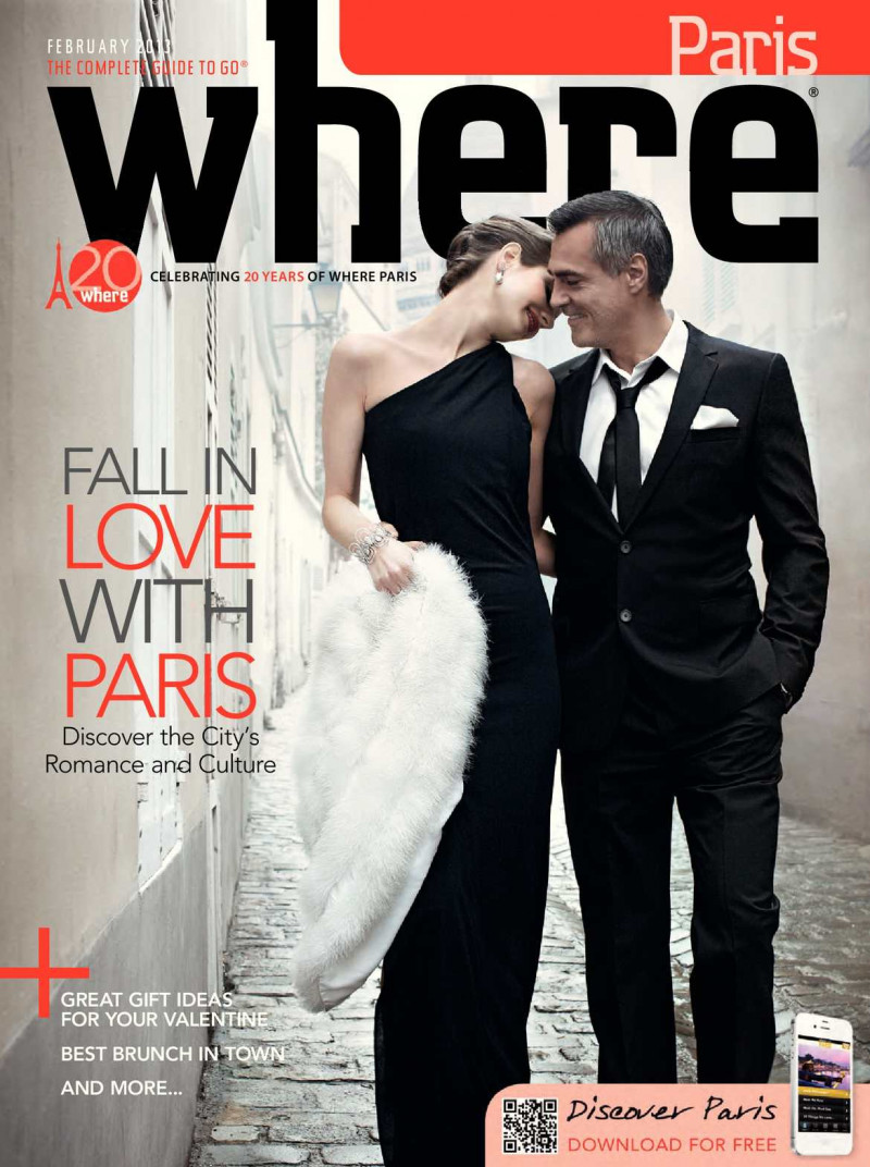  featured on the Where Paris cover from February 2013