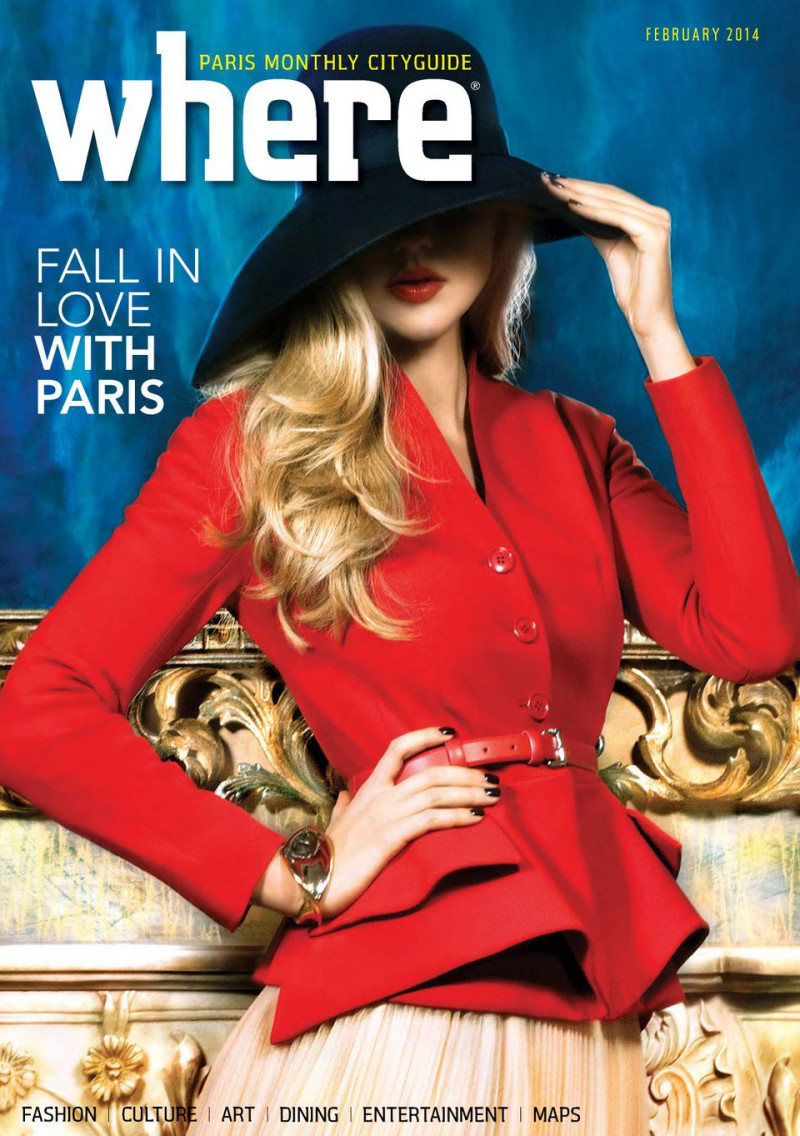  featured on the Where Paris cover from February 2014