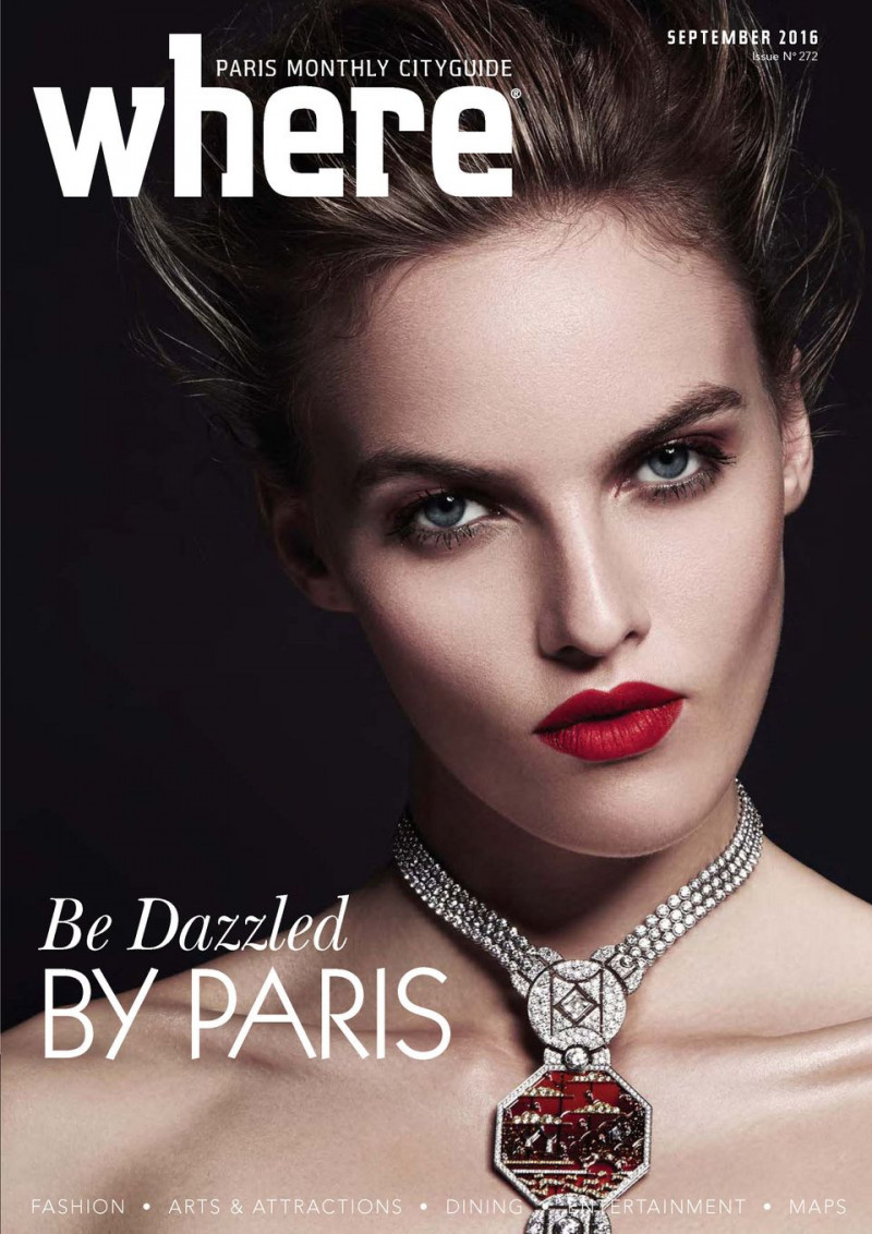  featured on the Where Paris cover from September 2016