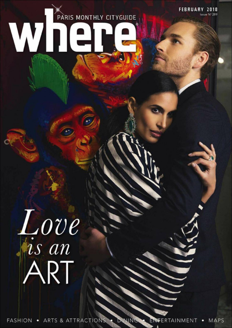  featured on the Where Paris cover from February 2018