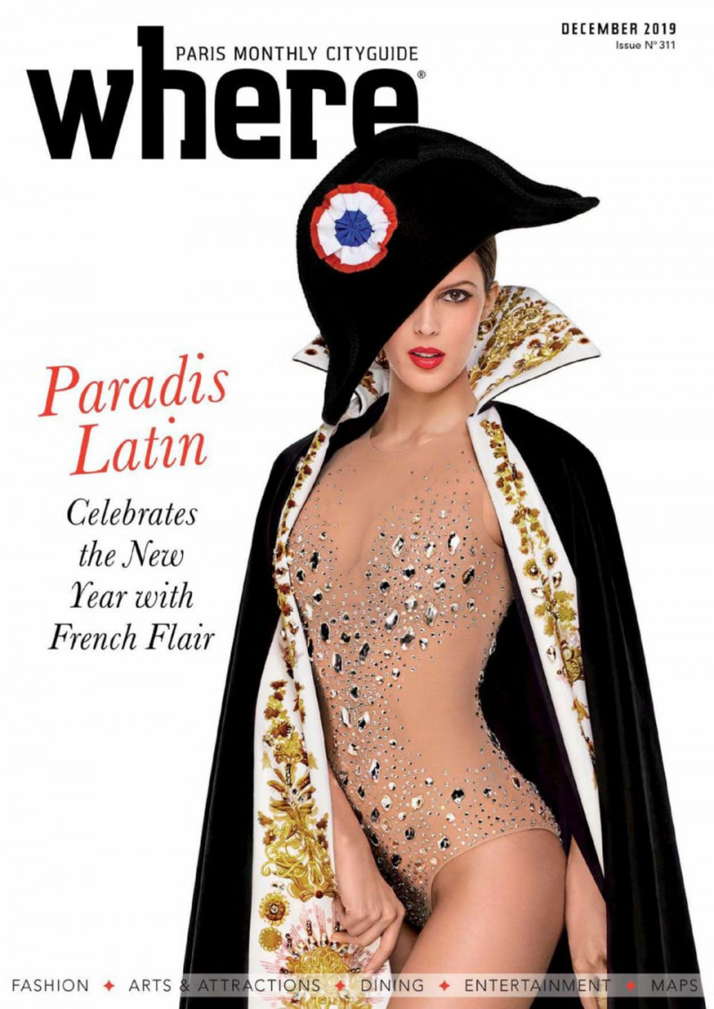  featured on the Where Paris cover from December 2019