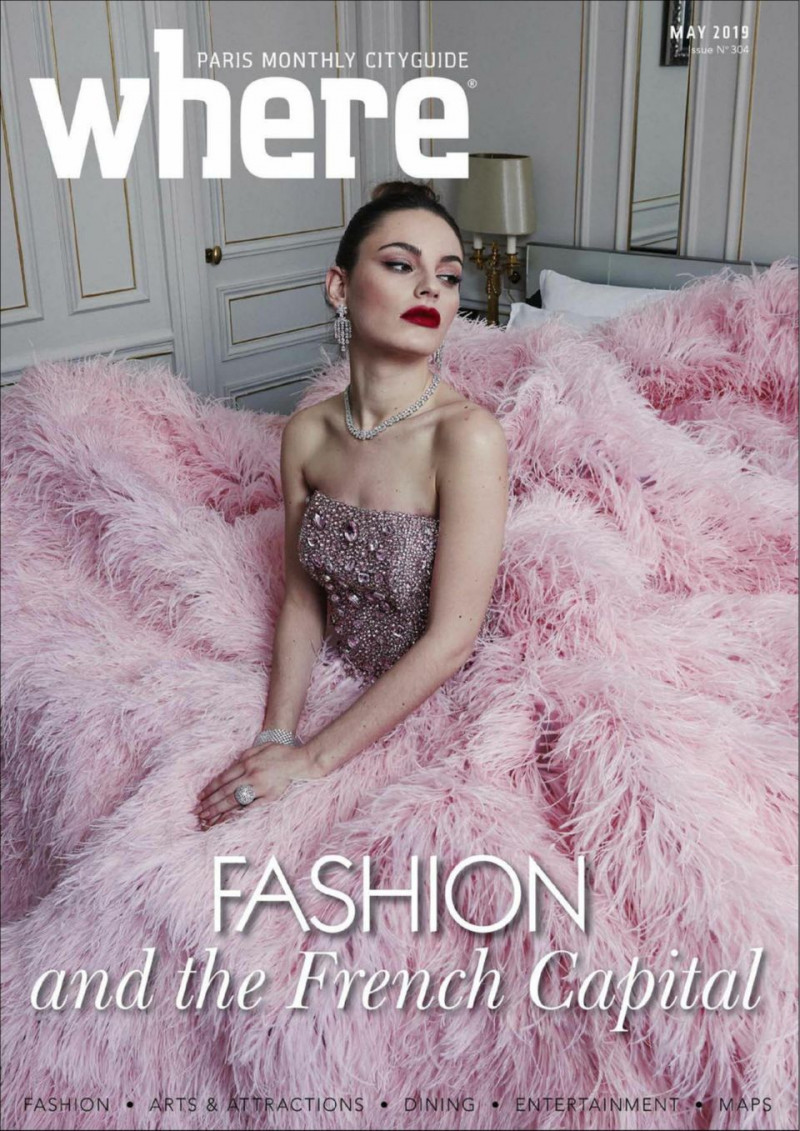  featured on the Where Paris cover from May 2019
