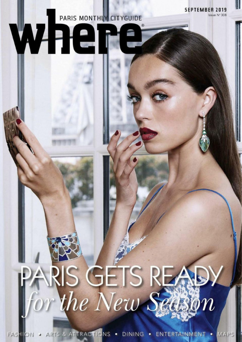  featured on the Where Paris cover from September 2019