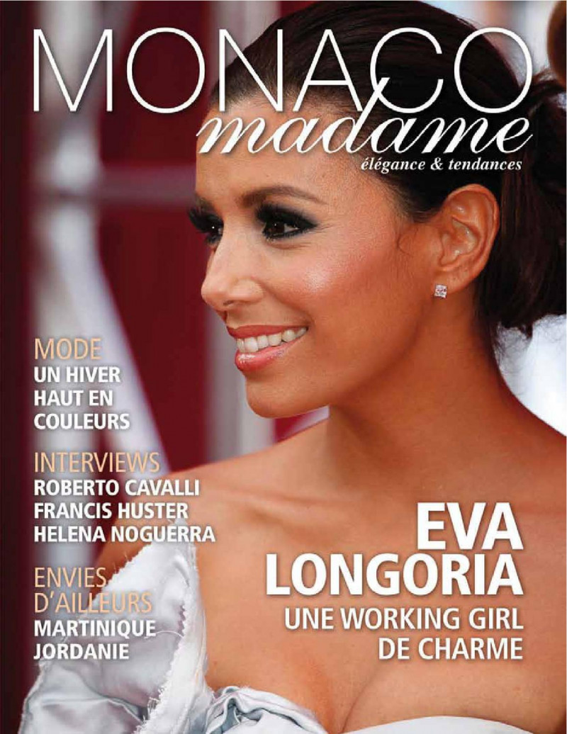 Eva Longoria featured on the Monaco Madame cover from September 2012