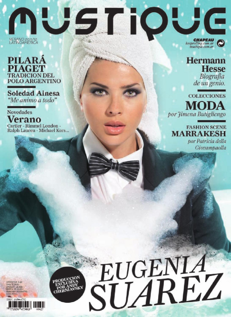 Eugenia Suarez featured on the Mustique cover from June 2011