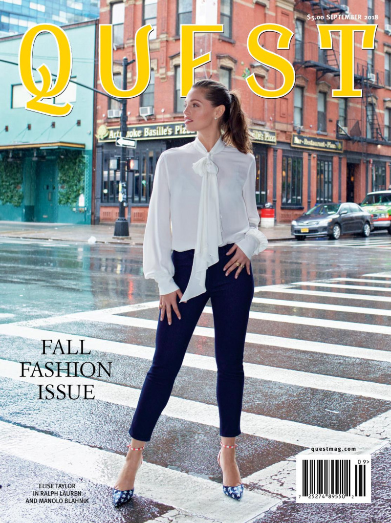 Elise Taylor featured on the Quest cover from September 2018