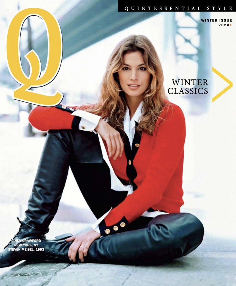 Cindy Crawford featured on the Quest cover from November 2024