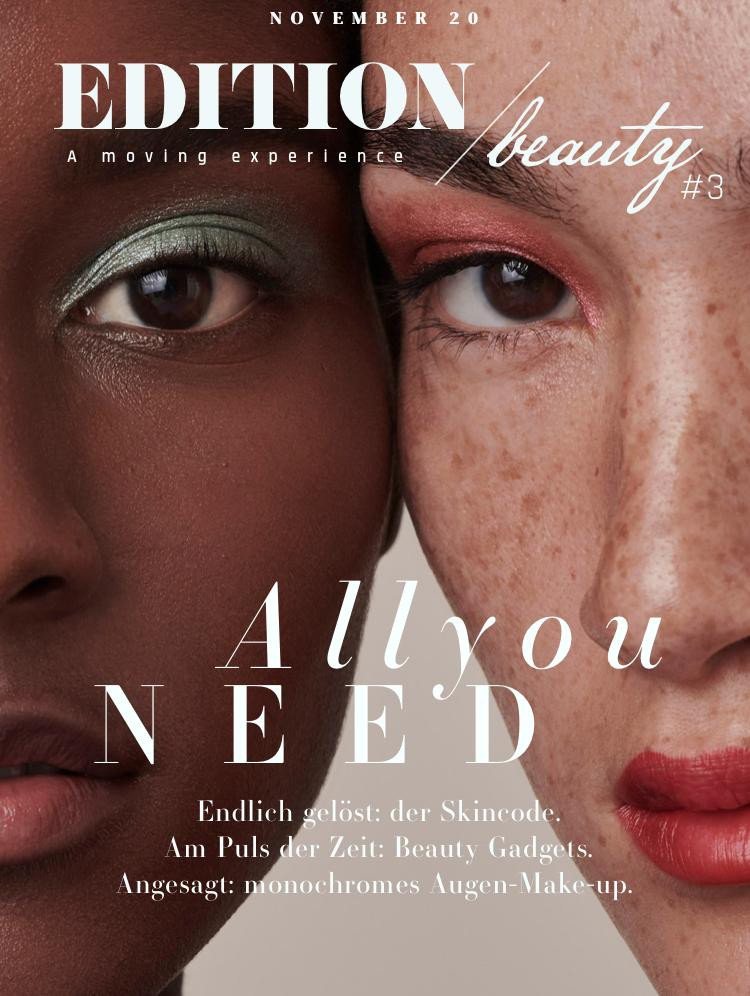  featured on the Edition Beauty cover from November 2020
