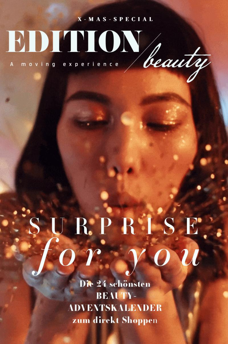  featured on the Edition Beauty cover from December 2021