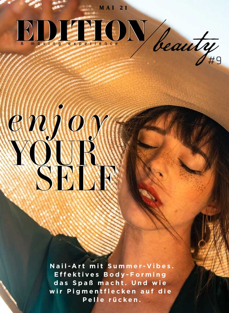  featured on the Edition Beauty cover from May 2021