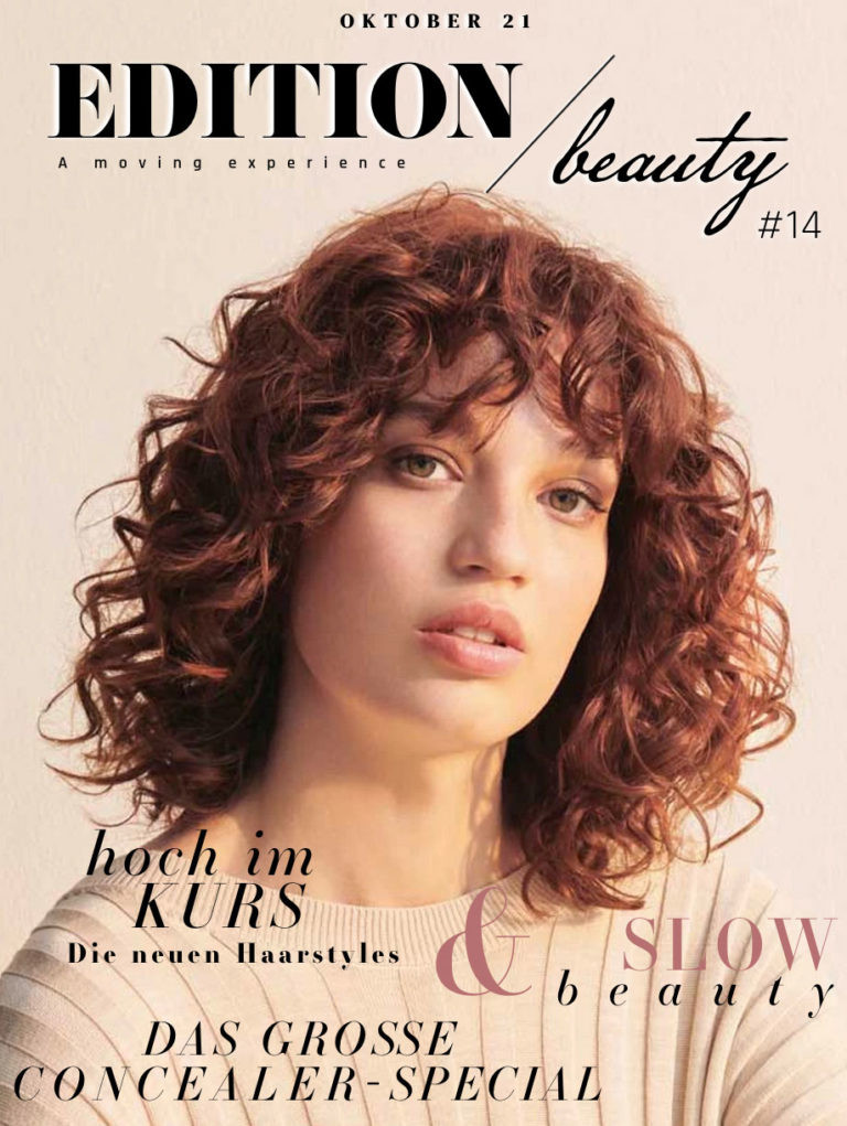  featured on the Edition Beauty cover from October 2021
