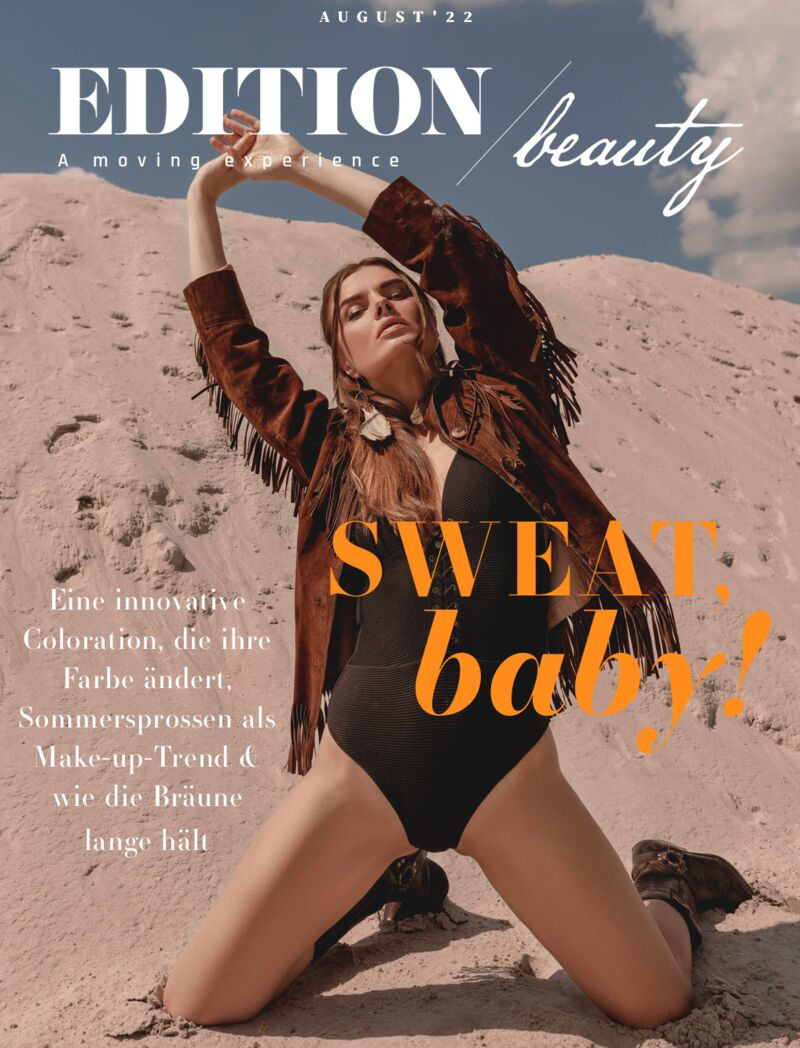  featured on the Edition Beauty cover from August 2022