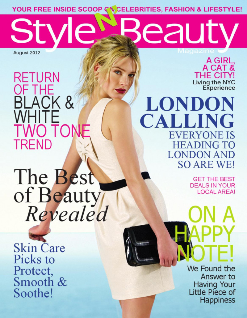  featured on the Style N\' Beauty cover from August 2012