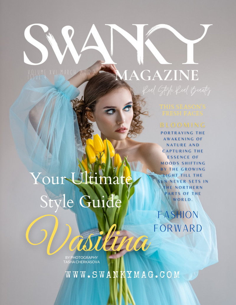  featured on the Swanky Magazine cover from March 2022