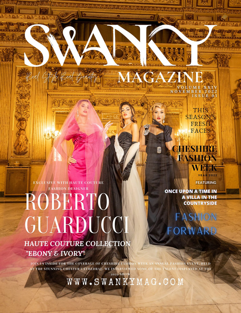  featured on the Swanky Magazine cover from November 2022