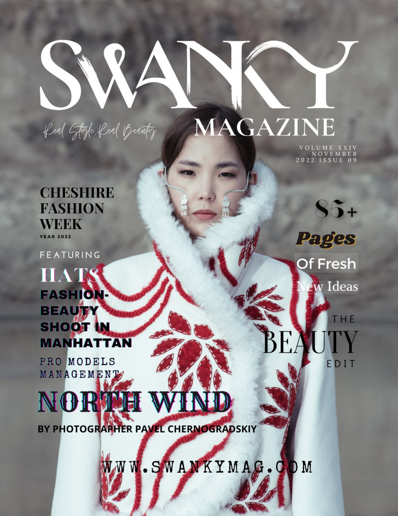  featured on the Swanky Magazine cover from November 2022