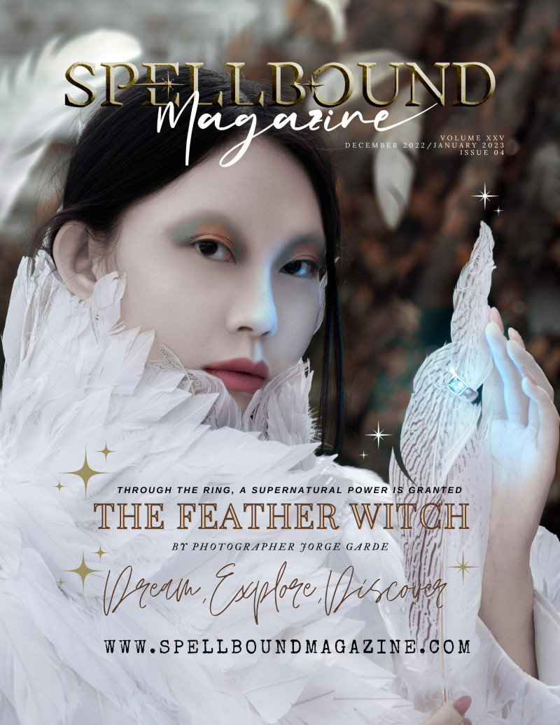  featured on the Spellbound Magazine cover from December 2022