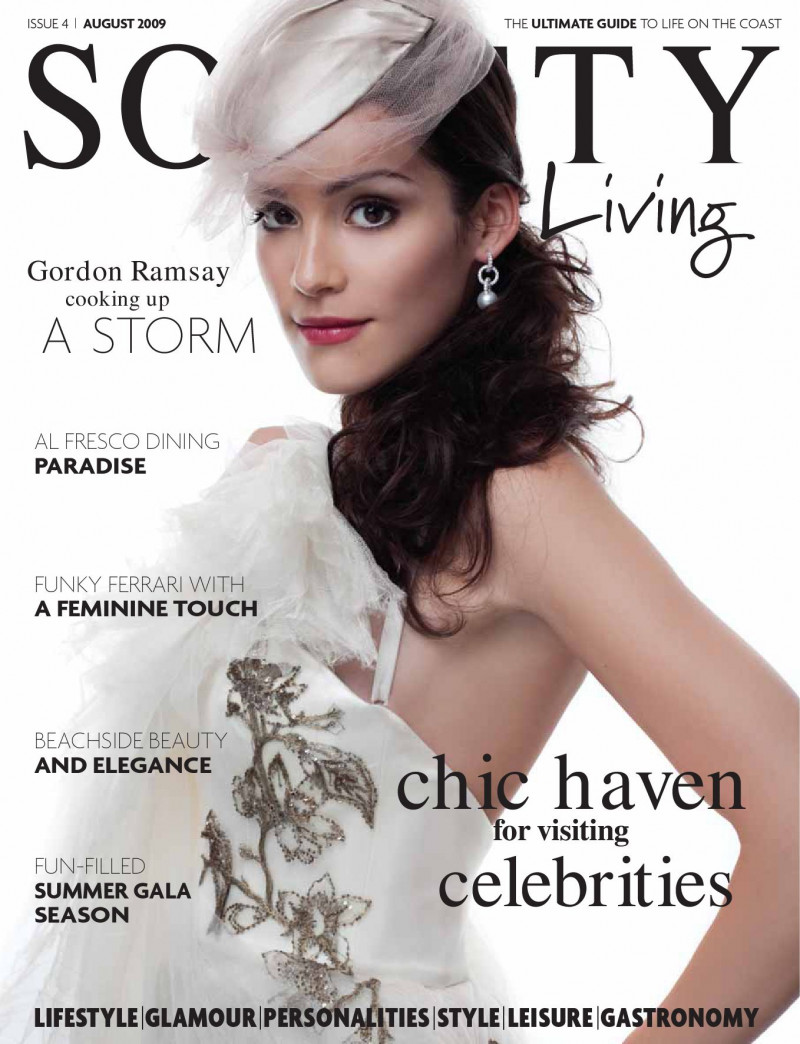  featured on the Society Living cover from August 2009