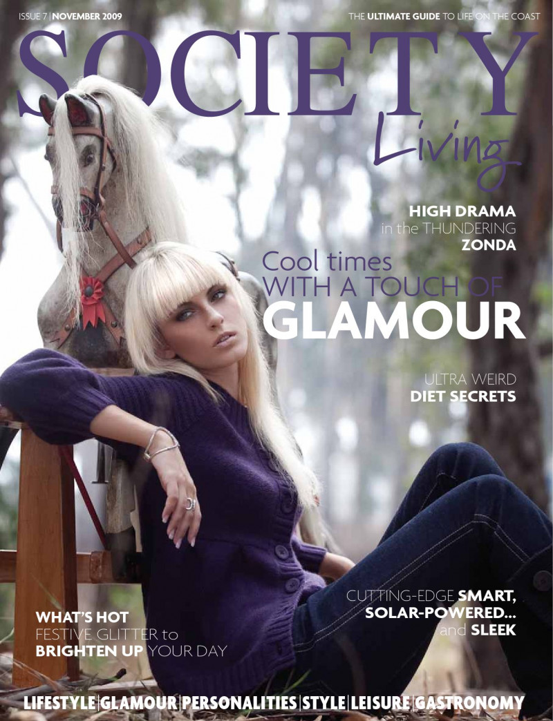  featured on the Society Living cover from November 2009