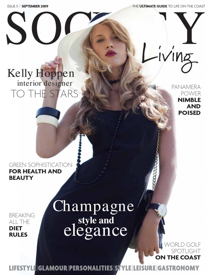  featured on the Society Living cover from September 2009