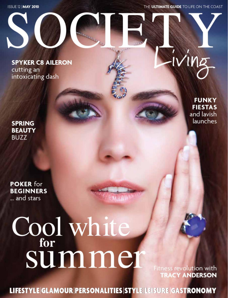  featured on the Society Living cover from May 2010