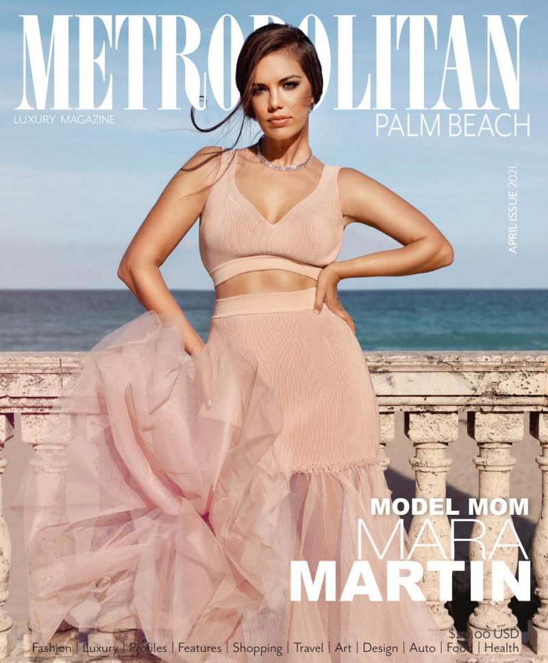 Mara Martin featured on the Metropolitan cover from April 2021