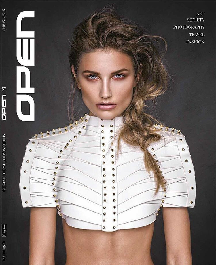 Angeline Suppiger featured on the Open Switzerland cover from January 2019