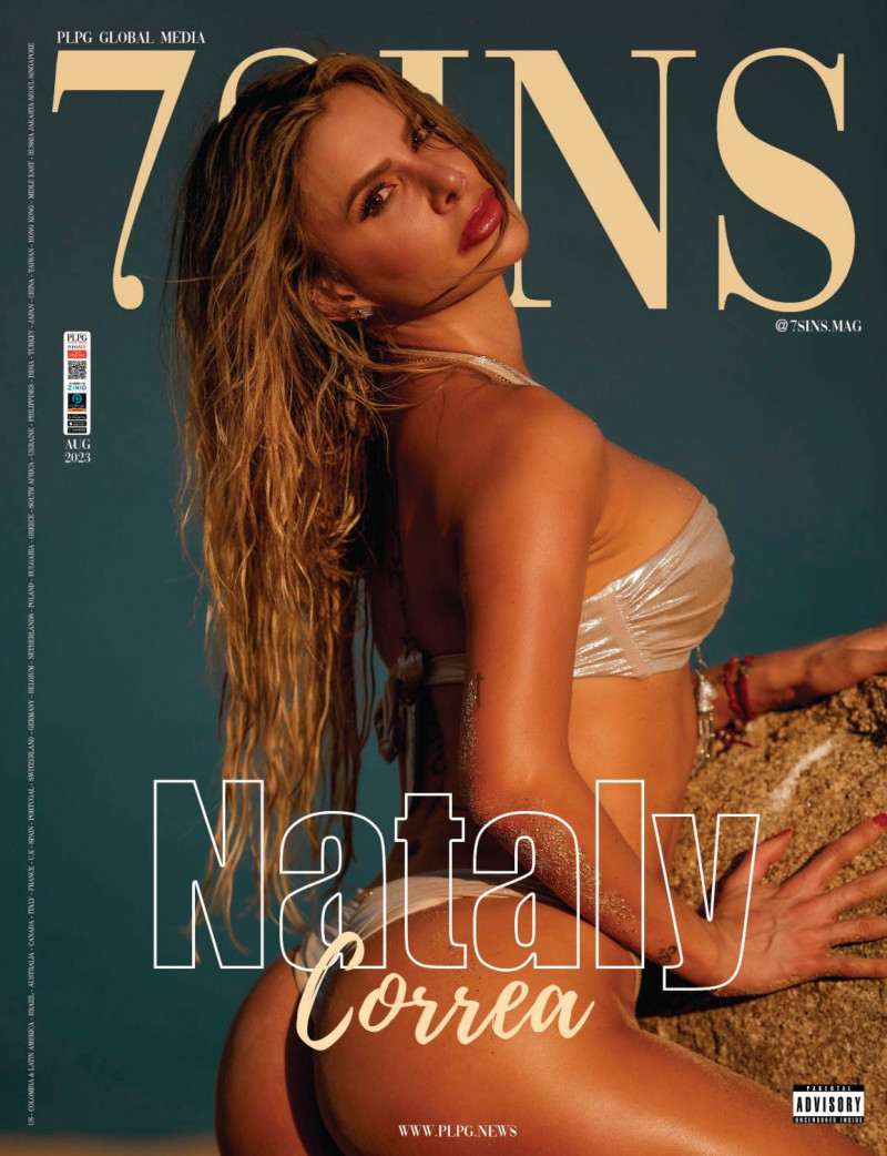 Nataly Correa featured on the 7 SINS cover from October 2023