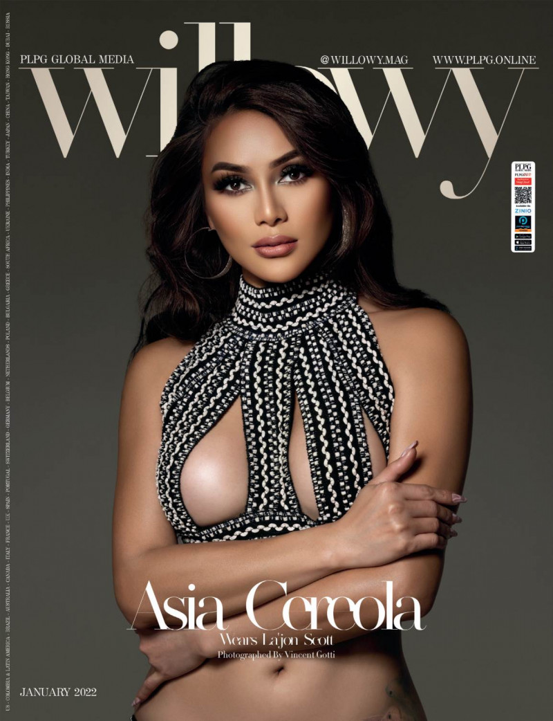 Asia Cereola featured on the Willowy cover from January 2022