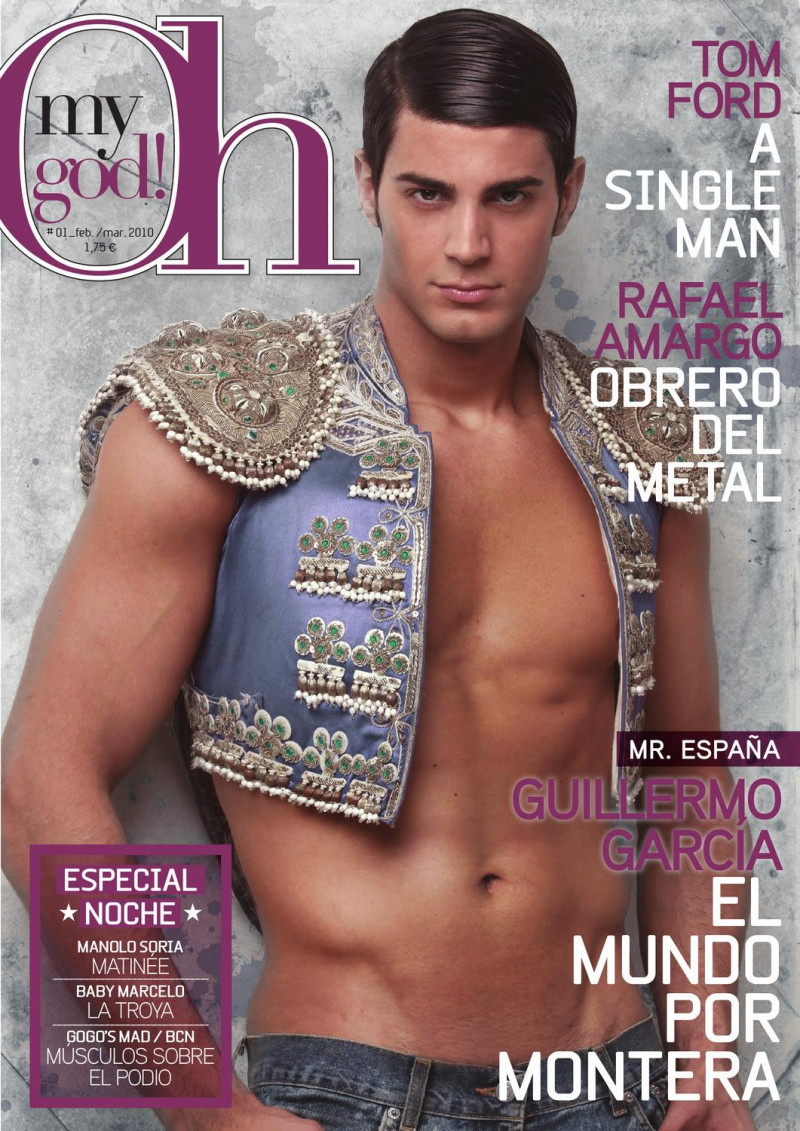 Guillermo Garcia featured on the Oh my god! cover from February 2010