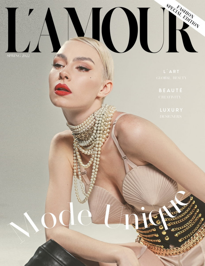  featured on the L\'Amour cover from March 2022