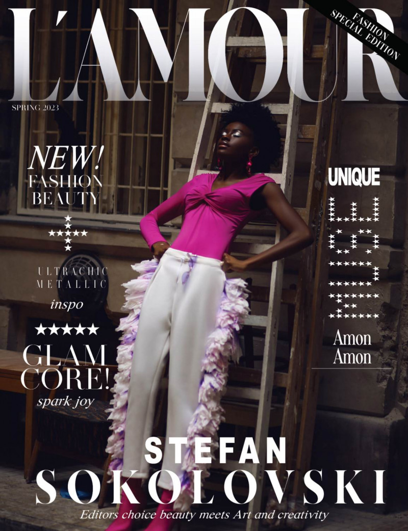  featured on the L\'Amour cover from March 2023