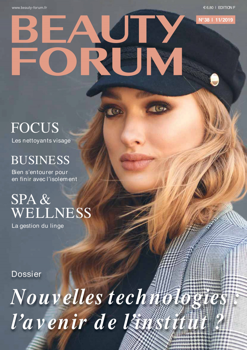  featured on the Beauty Forum France cover from November 2019