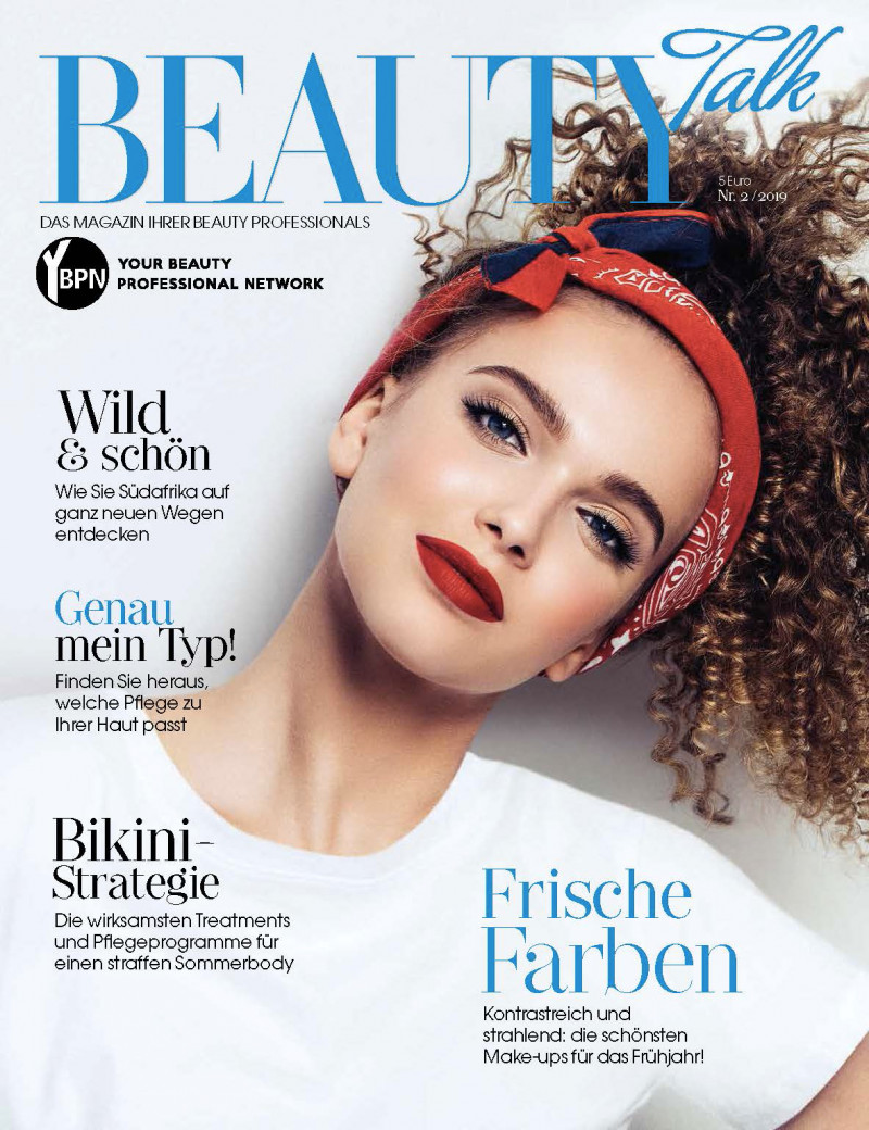  featured on the Beauty Talk cover from March 2019