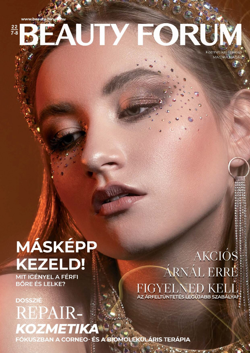  featured on the Beauty Forum Hungary cover from July 2022