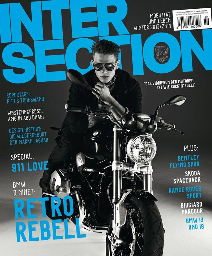 Adam Kai featured on the Intersection Germany cover from December 2013