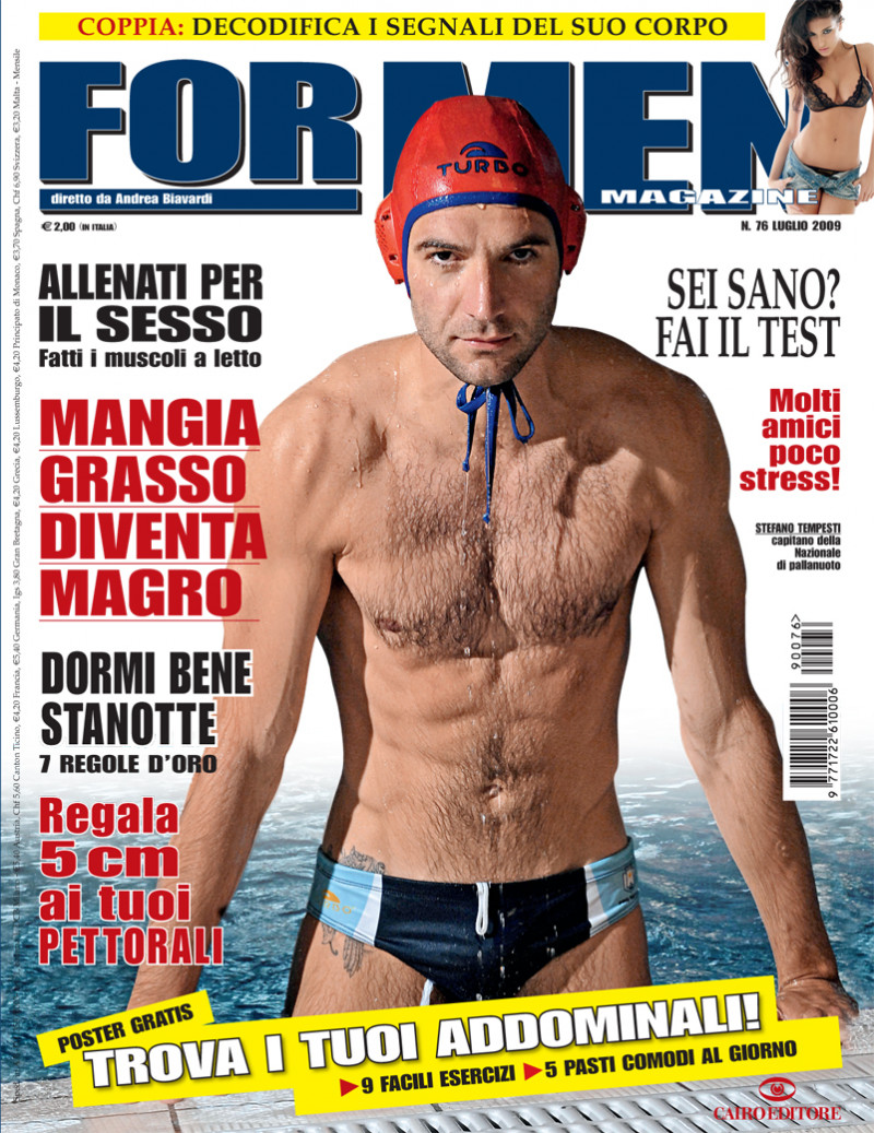  featured on the For Men Magazine cover from July 2009