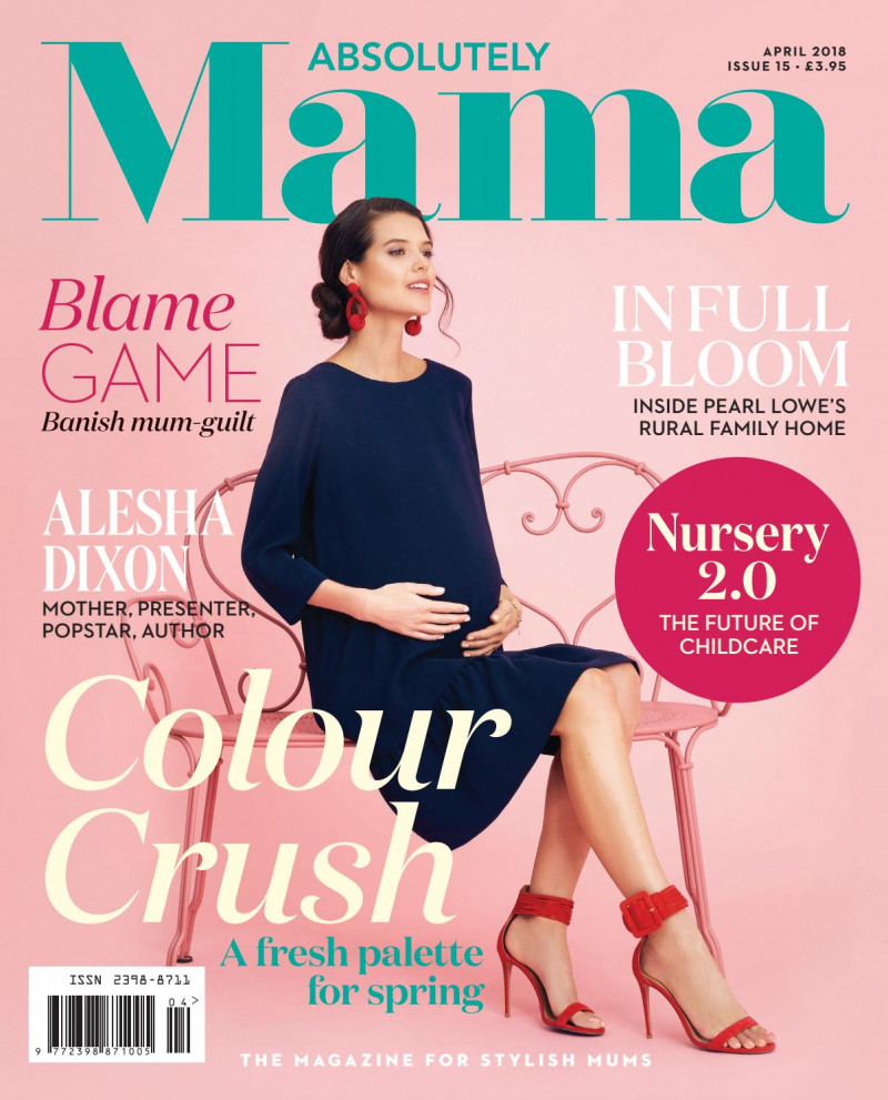  featured on the Absolutely Mama UK cover from April 2018