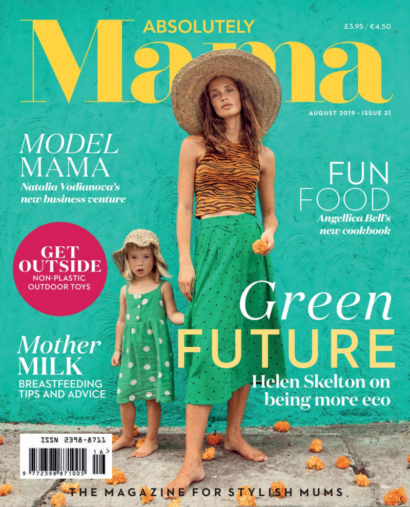  featured on the Absolutely Mama UK cover from August 2019