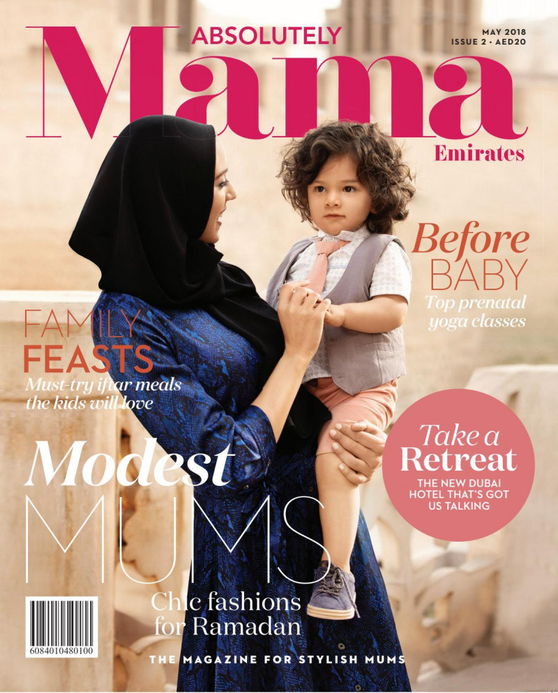  featured on the Absolutely Mama Emirates cover from May 2018