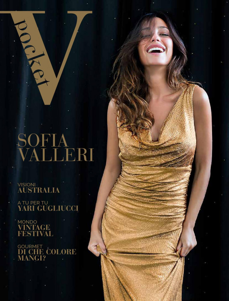 Sofia Valleri featured on the V Pocket cover from October 2015