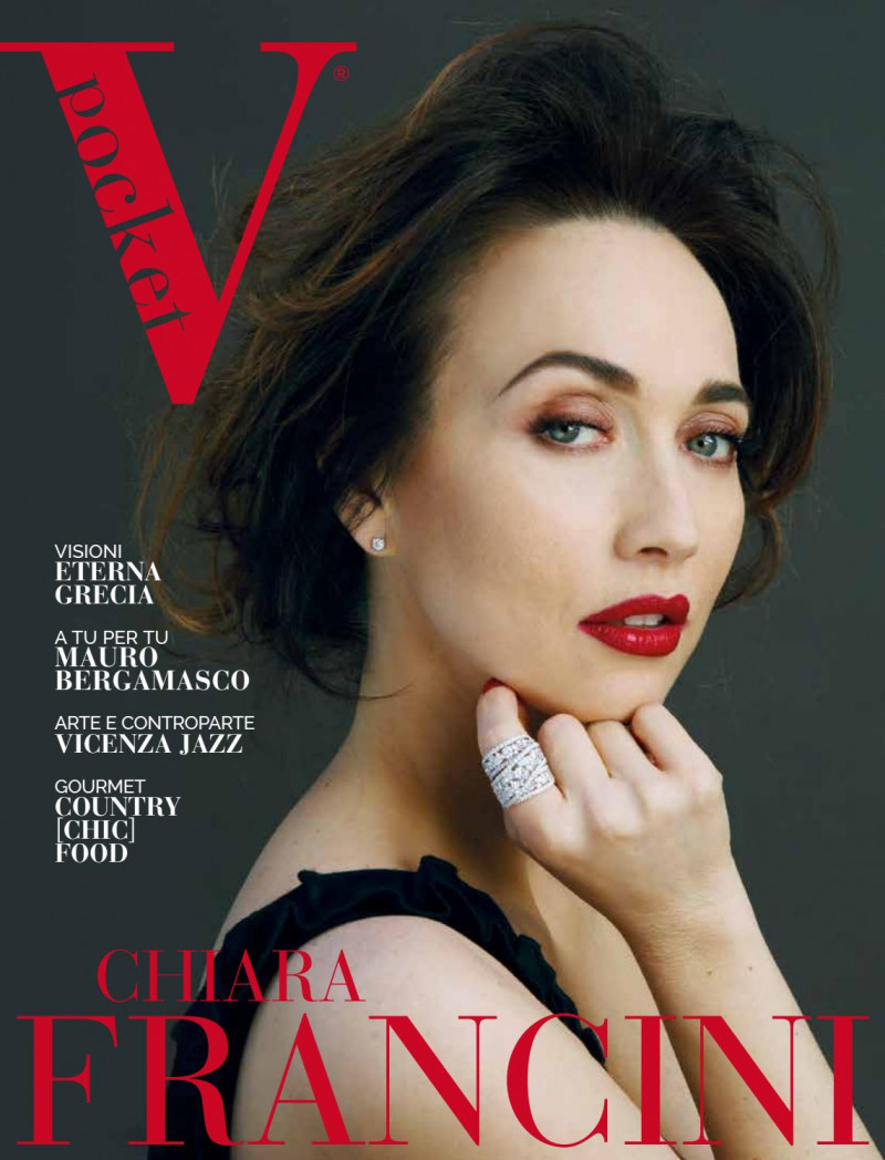 Chiara Francini featured on the V Pocket cover from May 2017