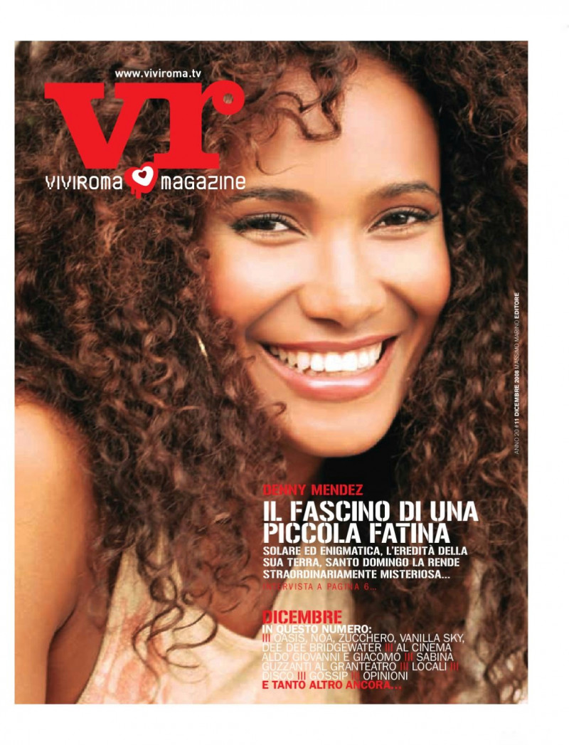 Denny Mendez featured on the Viviroma cover from December 2008