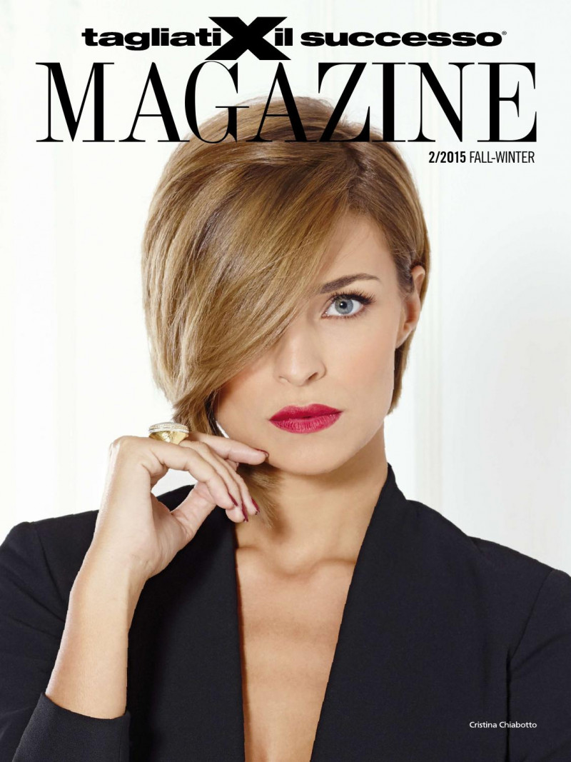 Cristina Chiabotto featured on the tagliatiXil successo Magazine cover from September 2015