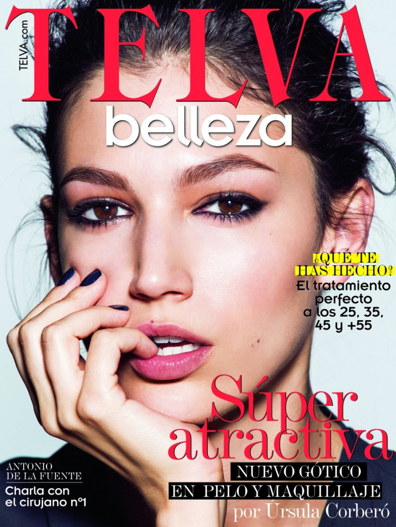  featured on the Telva Belleza cover from October 2015